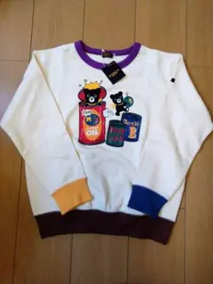 【新品・タグ付き】ミキハウス　ダブルB トレーナー 140　マルチカラー