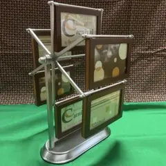 回転式フォトフレーム 6枚収納【お値下げ可能】