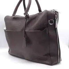 aniary アニアリ ビジネスバッグ ブリーフケース ブラウン ショルダー欠品