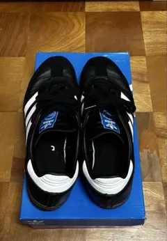adidas SAMBA ブラック ホワイト スニーカー