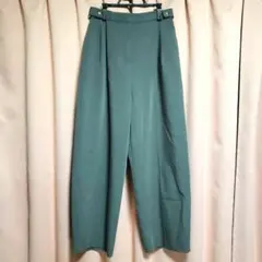 NATURAL BEAUTY BASIC グレーワイドパンツ　サイズM美品