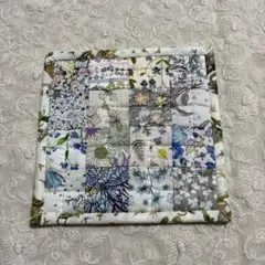 リバティパッチワークのミニマット5-4