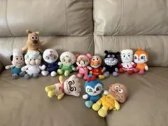 アンパンマン ぬいぐるみセット 約15-20cm