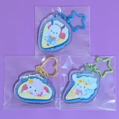 サンリオキャラクターズ コンビニ限定 アクリルキーホルダー 3種セット