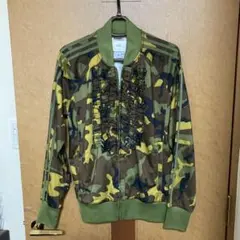 adidas Jeremy Scott 迷彩 フリル ジャージ M