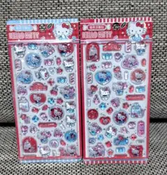 サンリオキティーボンボンドロップシール2枚セット④