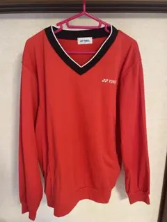 ヨネックス　レッド　赤　トレーナーM