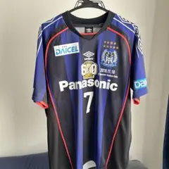ガンバ大阪 遠藤保仁 7番 ユニフォーム Oサイズ　2018シーズン ガンバ大阪 遠藤保仁 7番 ユニフォーム Oサイズ 2018シーズン - メルカリ