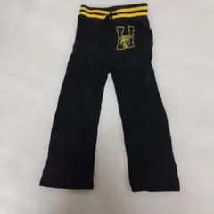 ヒスミニ HYSTERIC MINI 黒 長ズボン 100