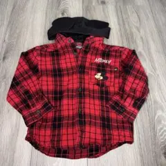 BABYDOLL ミッキー シャツパーカー