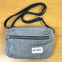 アネログランデ ショルダーバッグ グレー
