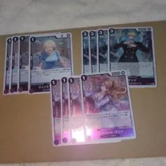 ワンピースカード　師弟の絆　サンジ　プリン　ソラ