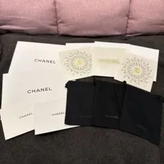 CHANEL 封筒&便箋7枚×巾着3枚セット　⭐︎新品未使用