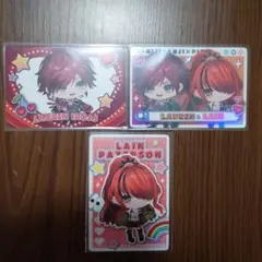 にじさんじチップス PIGG PARTY ローレン、レイン、レアカード