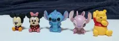 ディズニーキャラ ミニフィギュア10個セットミッキーミニースティッチエンジェル他