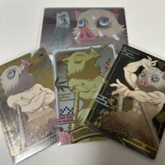 鬼滅の刃 ウエハースカード 嘴平伊之助