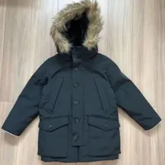 新品未使用品 GAP KIDS 黒 ダウンコート Sサイズ 120