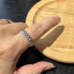 ★2月セール★【ステンレスシルバーリング③】zara drawer 系好きな方