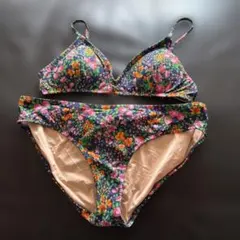 J.Crew 花柄 セパレート水着 ビキニ Mサイズ 新品未使用のサムネイル
