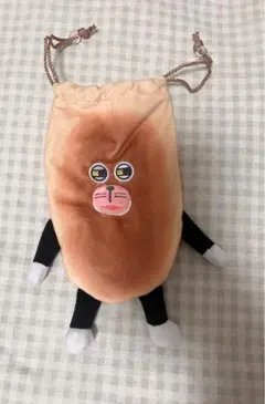 パンどろぼう なぞのフランスパン 巾着ポーチ