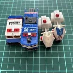 トミカハイパーレスキュー 合体Xランナーハイパーブルーポリス