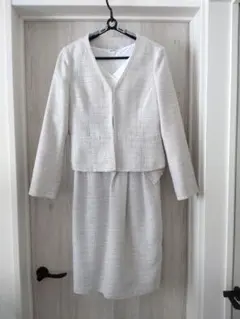 ViS ホワイト系 スカートセットアップ【お値下】