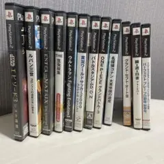 PS2ソフトセット 12本まとめ売り 動作確認はしてません。