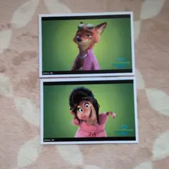 ズートピア2 イラストはがき