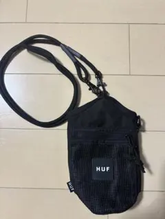 【価格見直し】HUF ショルダーバッグ ブラックのサムネイル