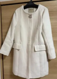 アウター 5way ノーカラーコート