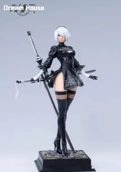 ニーア オートマタ 2B 1/6 フィギュア ガレージキット 未塗装未組立 2種 Amazon.co.jp: 白組み レジンキット ニーア 才ートマタ 2B 1/6スケール