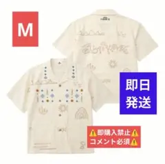 藤井風 FUJI ROCK FESTIVAL 刺繍 半袖シャツ アイボリー S - メルカリ