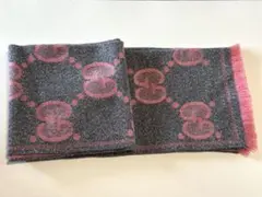 GUCCI GGウールラメジャカードスカーフ