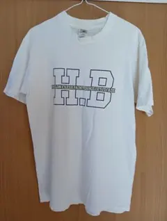 HUSKING BEE ロゴ メッセージ Tシャツ90s バンド