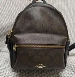【希少カラー 】COACH ミニチャーリー バックパック　ミニリュック