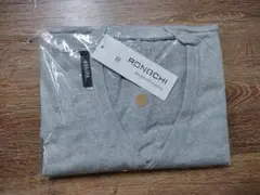 RONGCHI カーディガン グレー 3XL メンズ