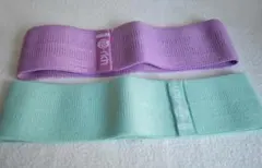 Te-Rich エクササイズバンドゴム トレーニング　フィトネス　2点