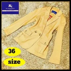 【極美品】バーバリーブルーレーベル　レディース　テーラードジャケット　匿名配送
