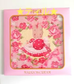 フェイラー　ハンカチ　サンリオコラボ　マロンクリーム