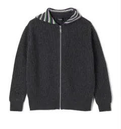 soduk asymmetry zip-up cardigan