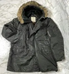 ALPHA INDUSTRIES N-3B(N) BLACK M 黒