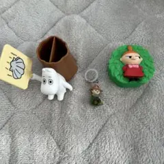 ムーミンセット スナフキン 目印チャーム 歯ブラシスタンド シール