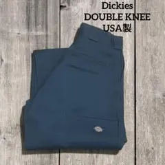Dickies ダブルニー　ルーズフィット　ワークパンツ　アメリカ製　チャコール