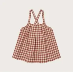 organic zoo paprika Gingham Tribe Skirt