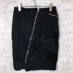 Y2K 古着 Armani Jeans ジップ デザイン タイトスカート