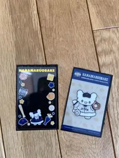タイトーくじ　HANAMARUOBAKE サンリオ×侍ジャパンクリアカードセット