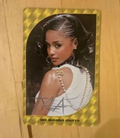 Tyla フォトカード　we wanna party