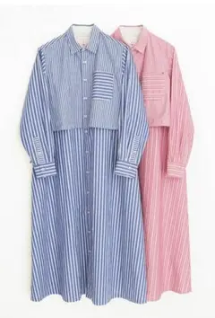 河谷シャツ　ストライプ (Stripe)