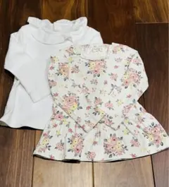 キムラタン　ユニクロ　長袖　トップス　2枚セット