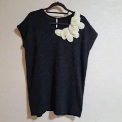 シャツチュニック ゆったり